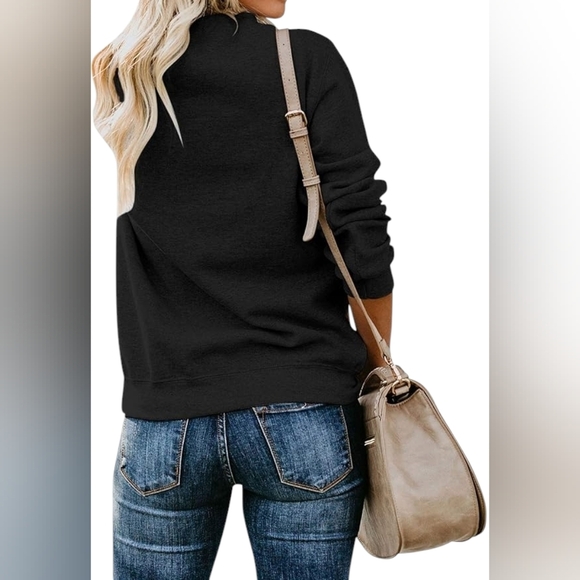 NWOT Grey's Anatomy Black Graphic Sweatshirt Size Medium A0114 - Picture 4 of 5